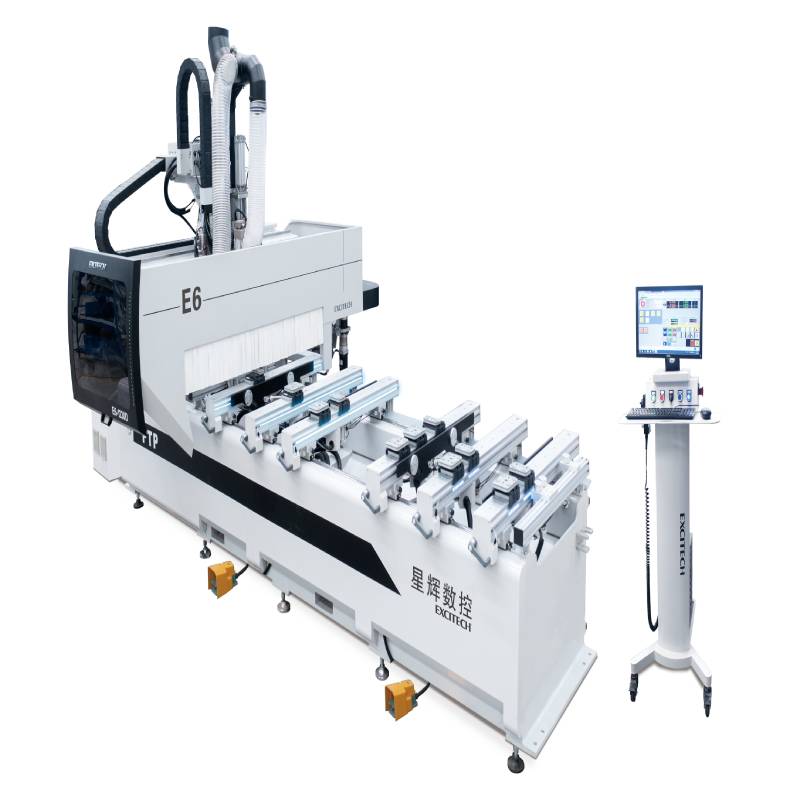 సింగిల్ ఆర్మ్ PTP MDF CNC డ్రిల్లింగ్ చెక్క పని కేంద్రం
